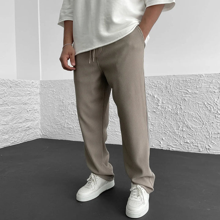 LAURENT MONACO | RIBBED KNIT PANTS