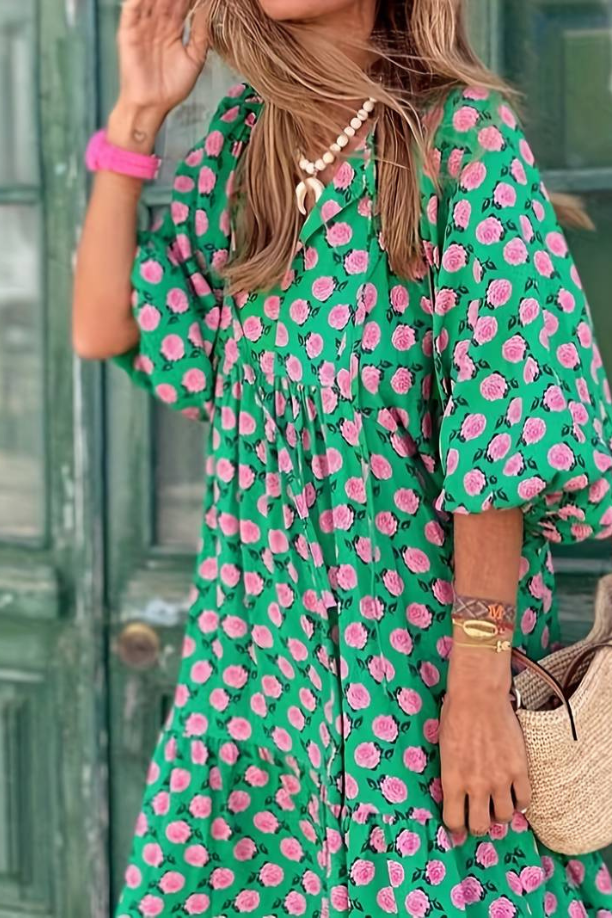Vanessa™  |  Long Maxi Dress Print