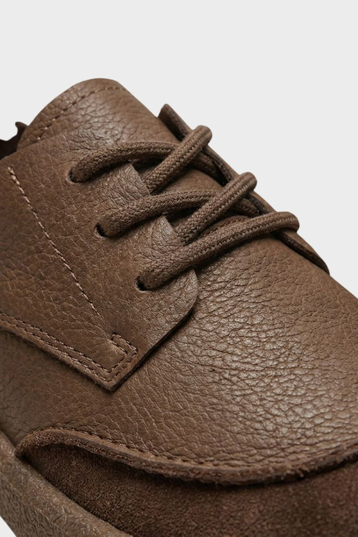 Men's Casual Sneakers Round Toe & Contrast Stitching, view 2 - Elena Harper