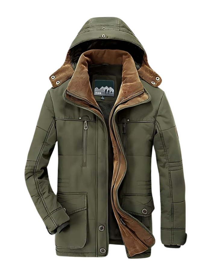 Francesco Puffed Winter Jacket, view 4 - Elena Harper