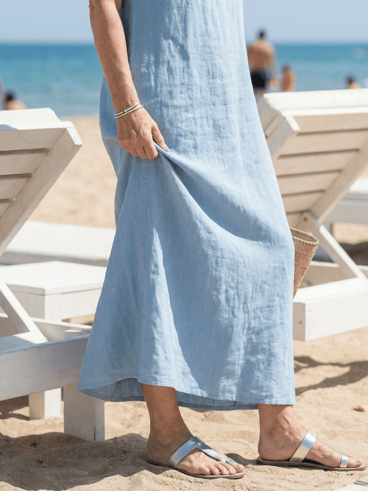 Zerina™ Easy Fall Midi Dress by Emma & Rose Cape Town, featuring a stylish fall-inspired design and midi length.