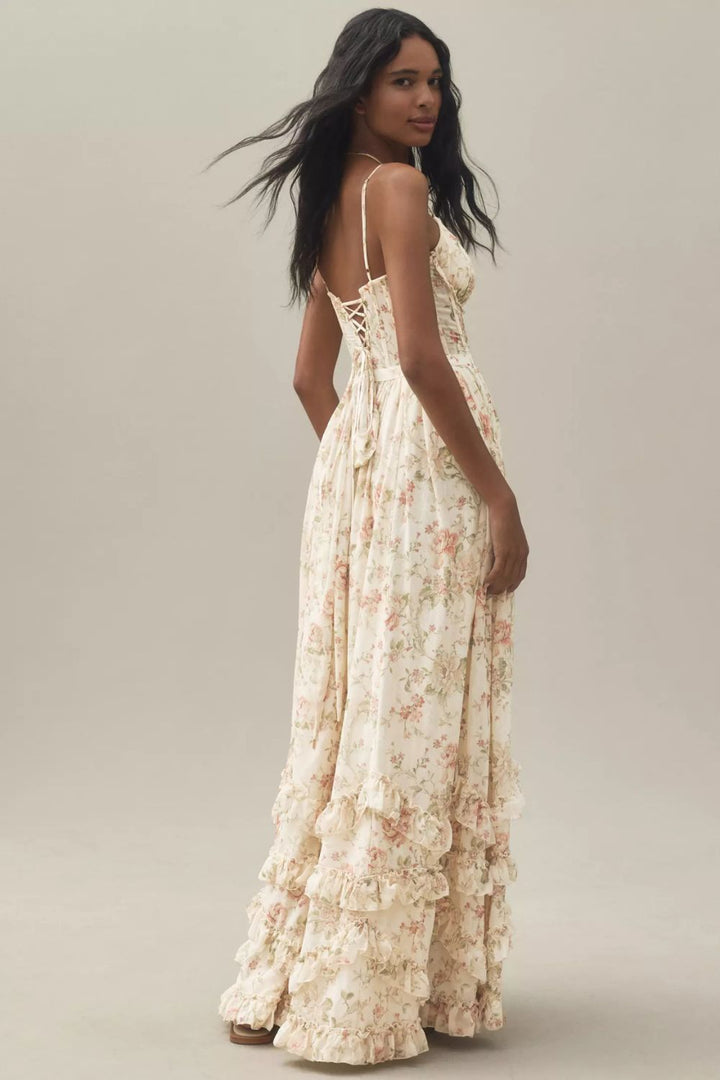 Alira | Elegant Floral Summer Dress
