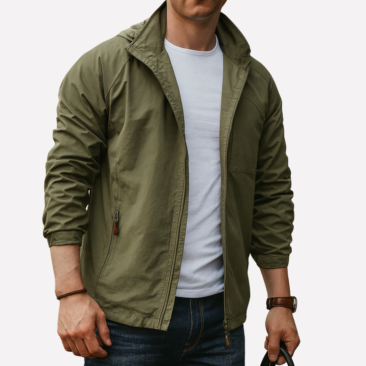 Classic Seasonal Jacket for Men, view 2 - Elena Harper