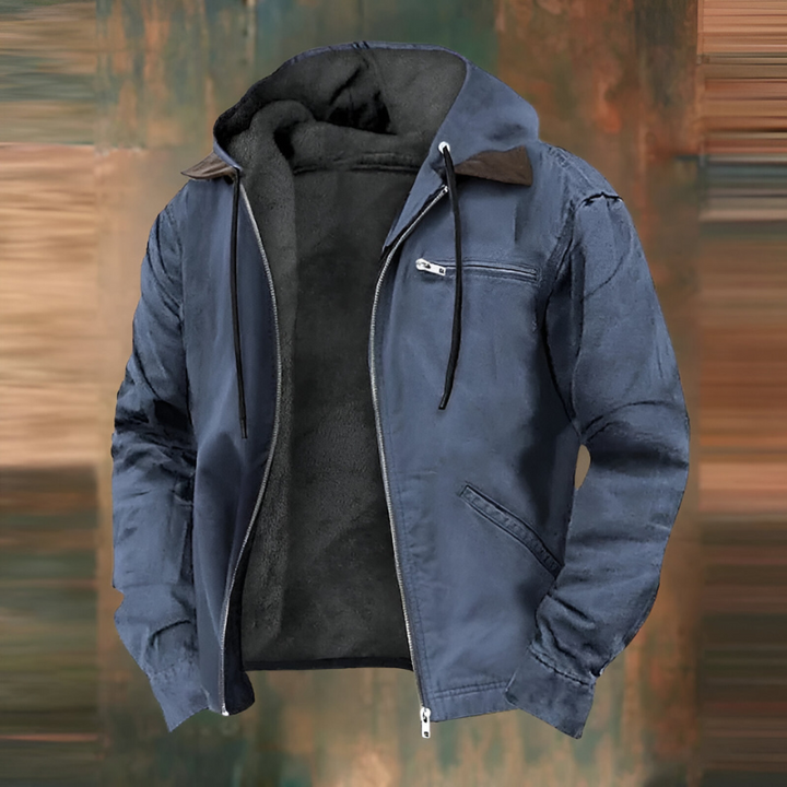 Dario™ | Warm Jacket with Fleece Lining and Hood