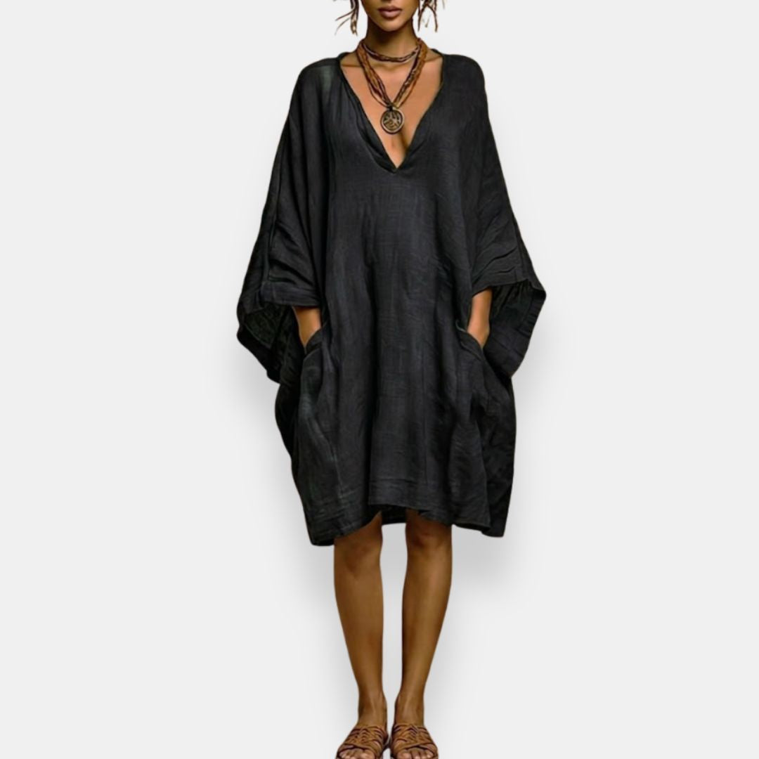 OVERSIZED BOHO DRESS FOR WOMEN