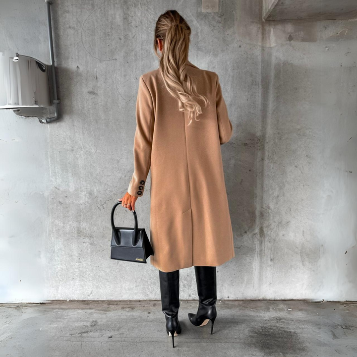 Emilie - Windproof Wool Coat