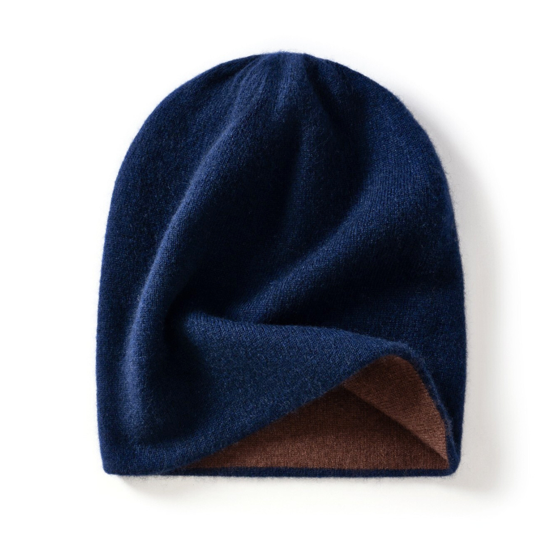 Greylan Cashmere Beanie, view 3 - Elena Harper