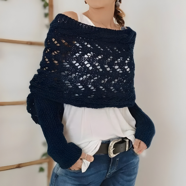 Saren™ | Warm Knitted Scarf