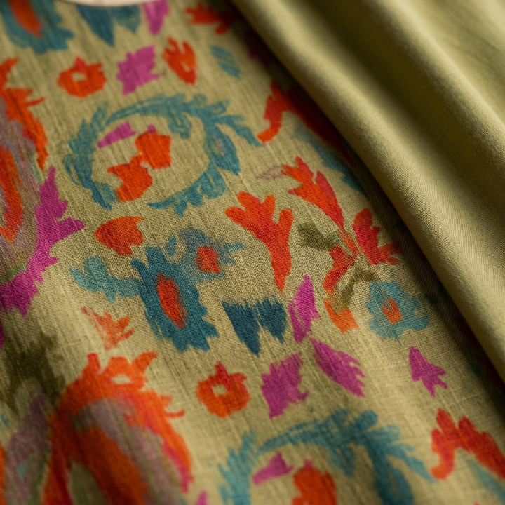 Daniela™  |  Printed Long Dress Waistcoat