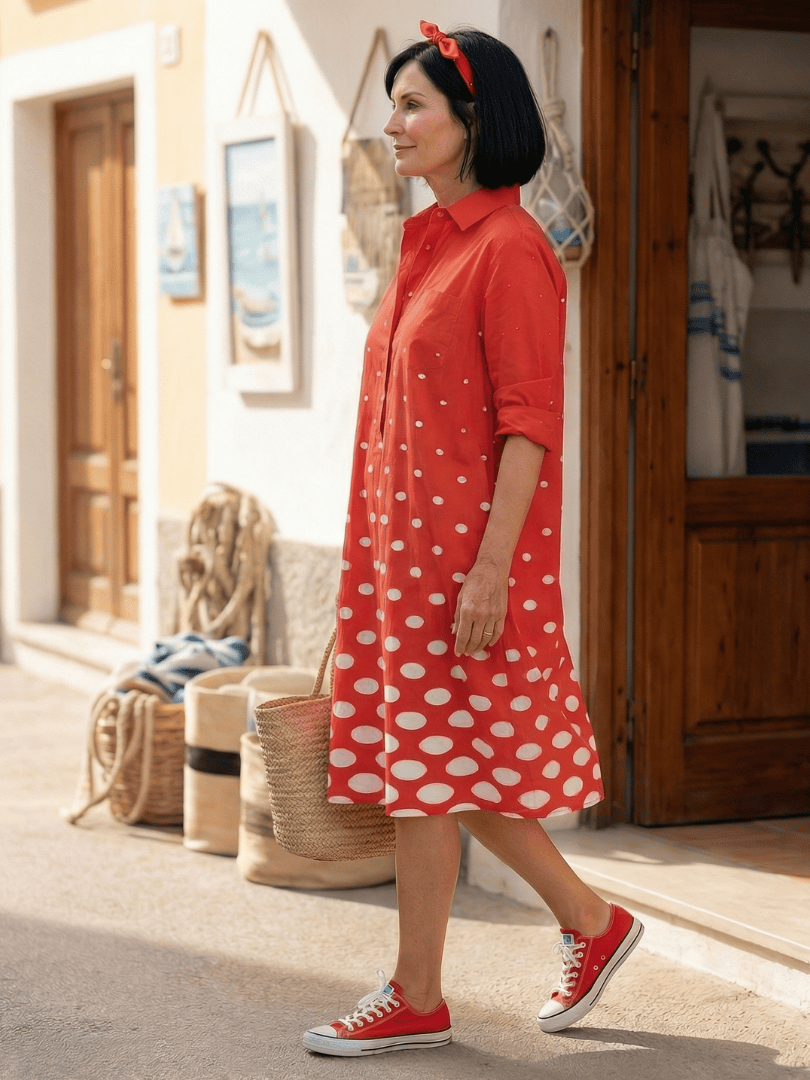 Wrenley™  |  Bright Day Dot Dress