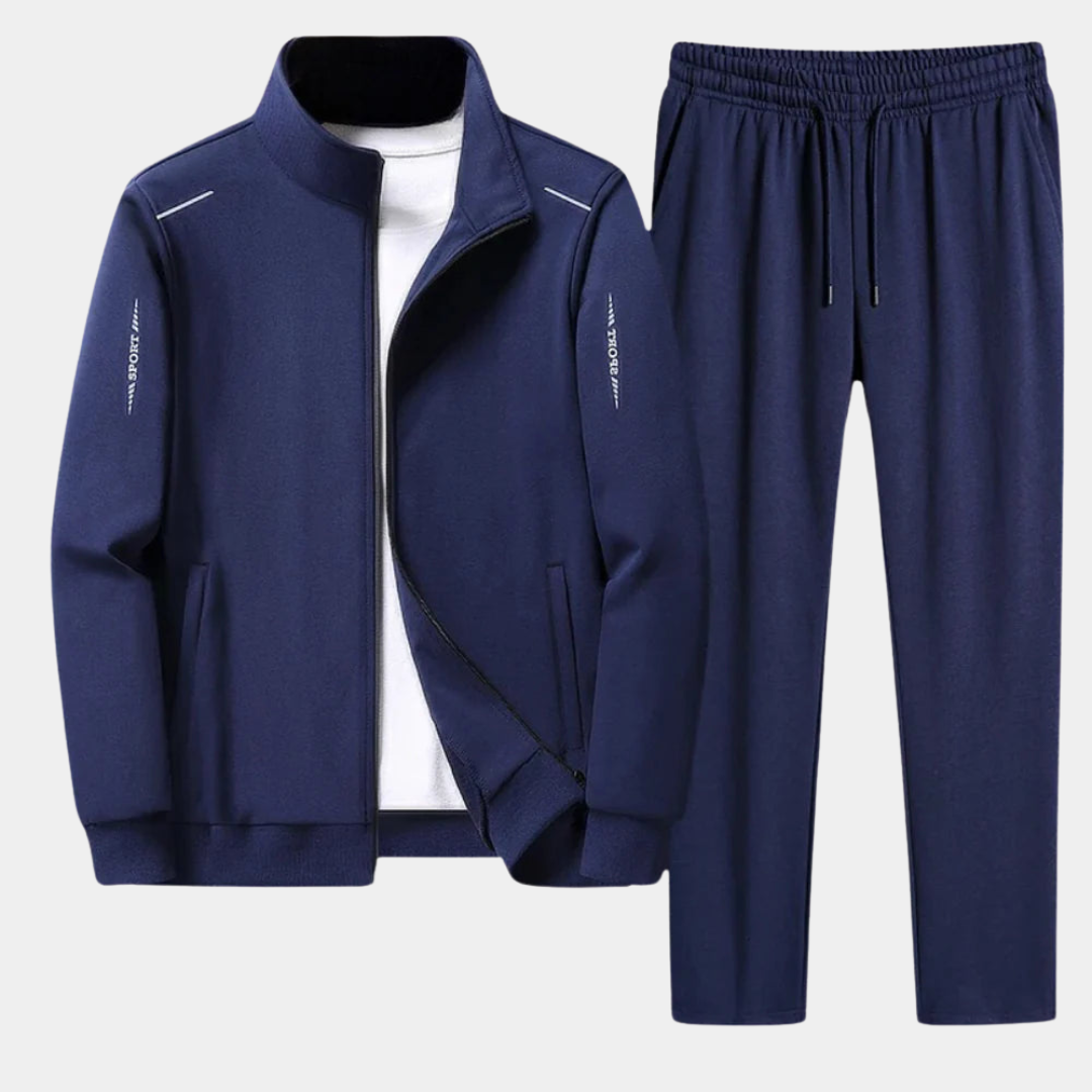 Two-Piece Drawstring Tracksuit – Stylish and Functional for Any Occasion