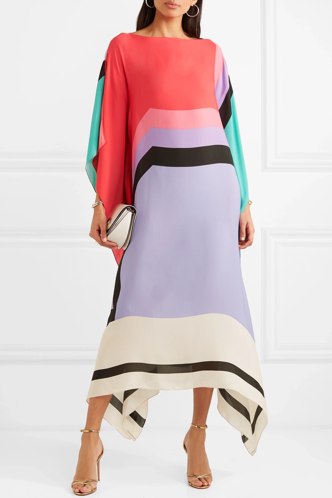 Iria Geometric Kaftan - Elena Harper