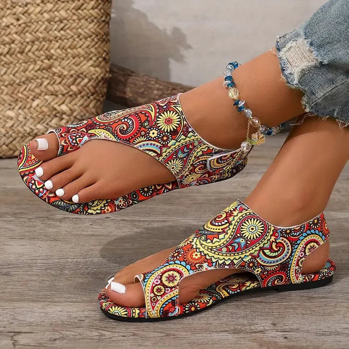 Grimes Boheme Slingback Ballerinas, view 4 - Elena Harper