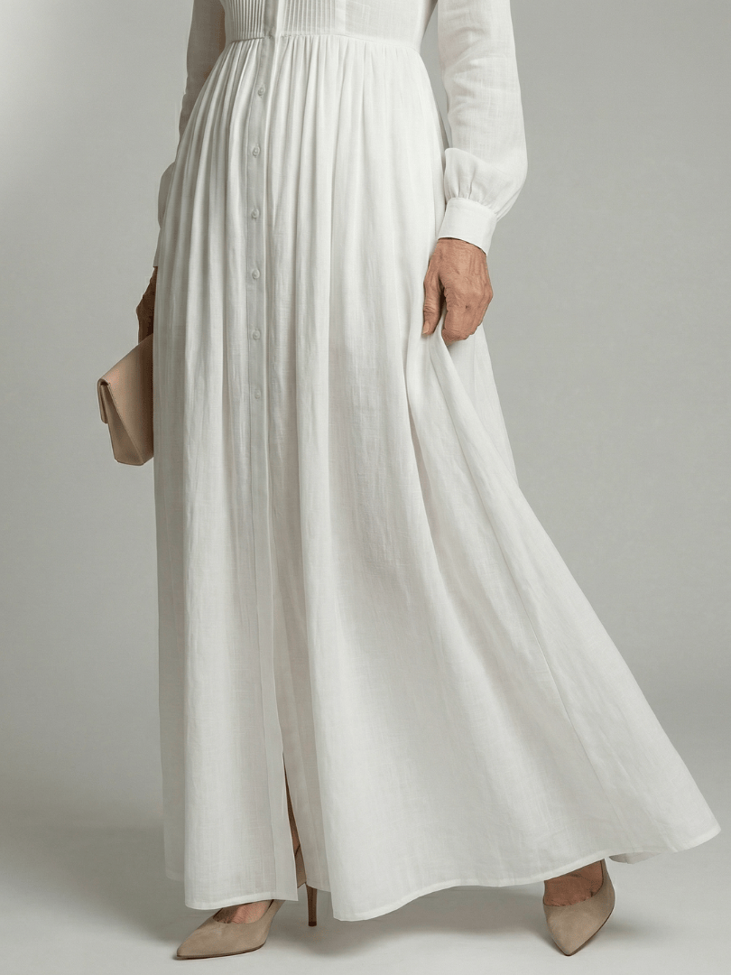 Emma & Rose Cape Town Lioren™ Soft Flow Maxi Dress in lightweight fabric, flowing silhouette, and elegant design.