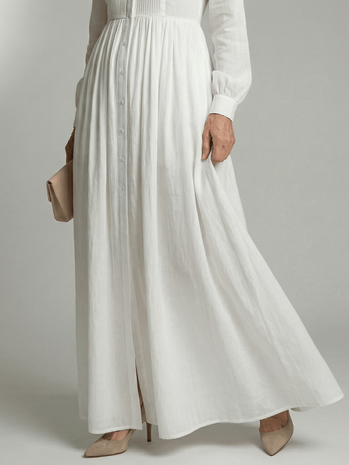 Emma & Rose Cape Town Lioren™ Soft Flow Maxi Dress in lightweight fabric, flowing silhouette, and elegant design.