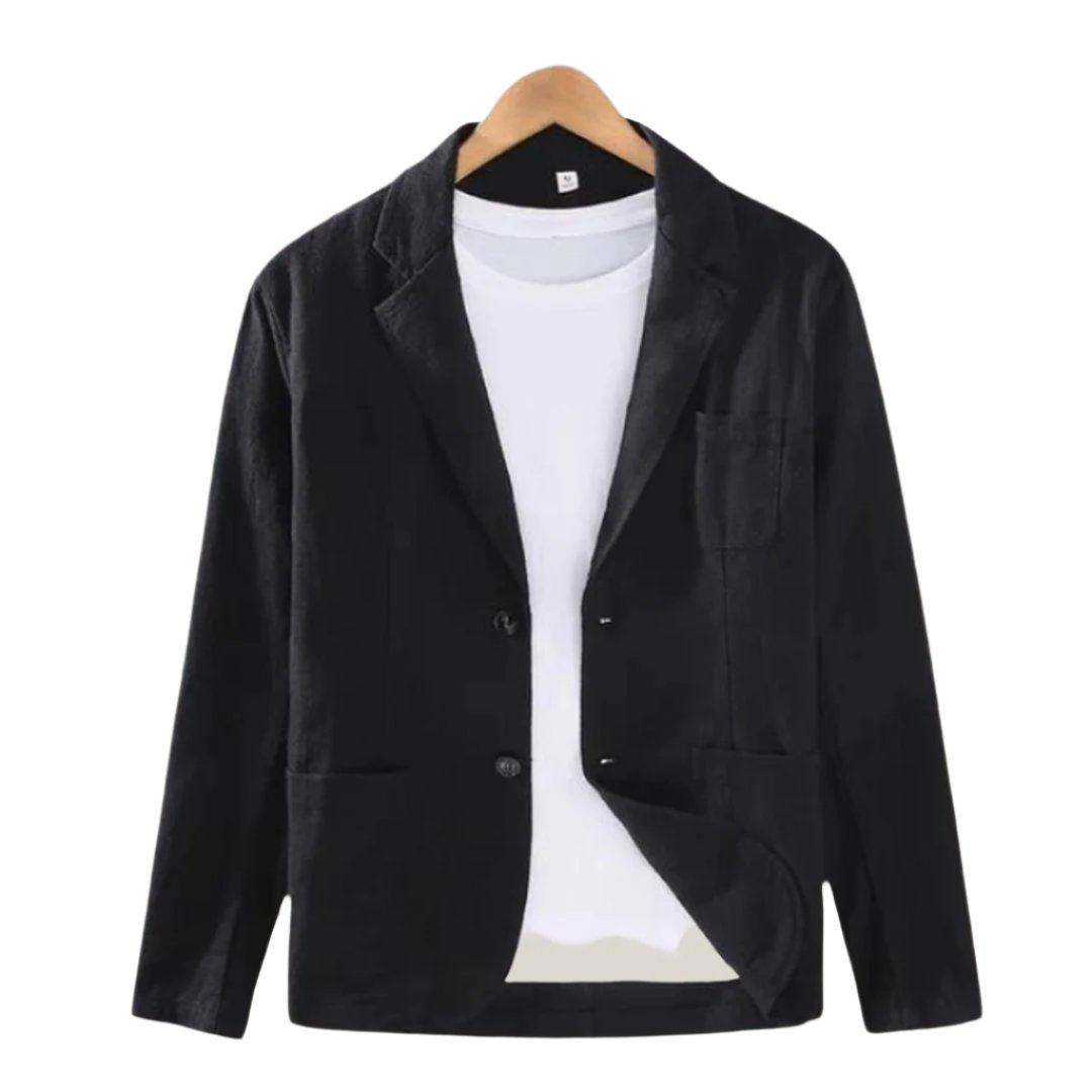 Men's Elegant Lightweight Blazer Jacket for Sophisticated Style