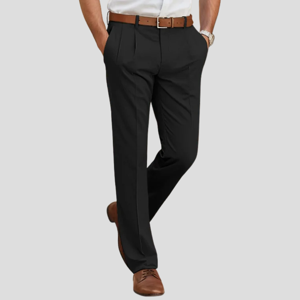 Classic Business Pants for Men - Elena Harper