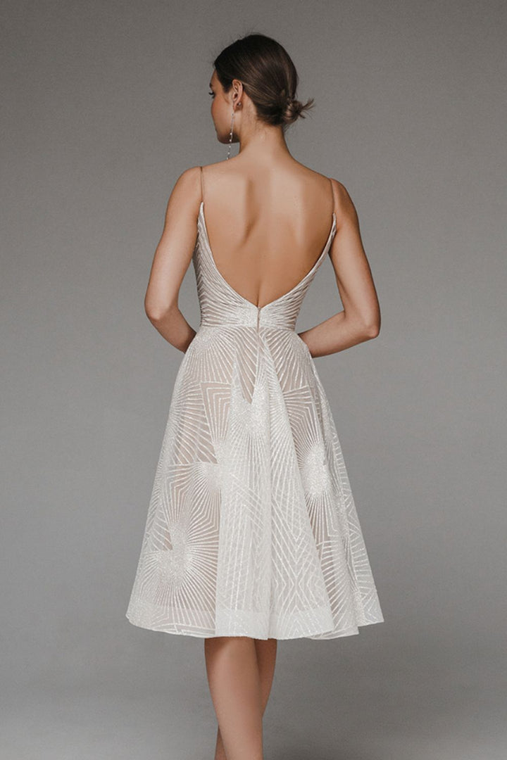 Thalassa Sparkly Floor Length Party Dress - Elena Harper