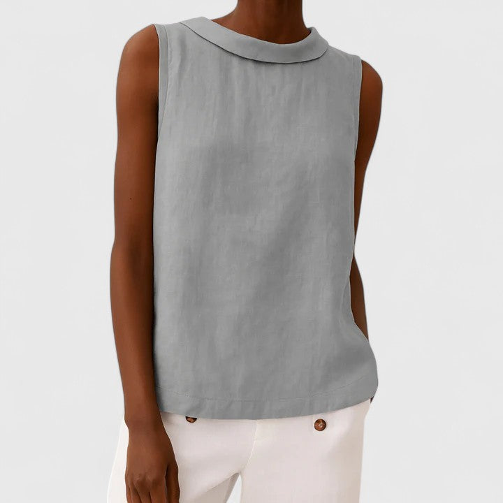 Anastine™  |  Elegant Top Roll Collar