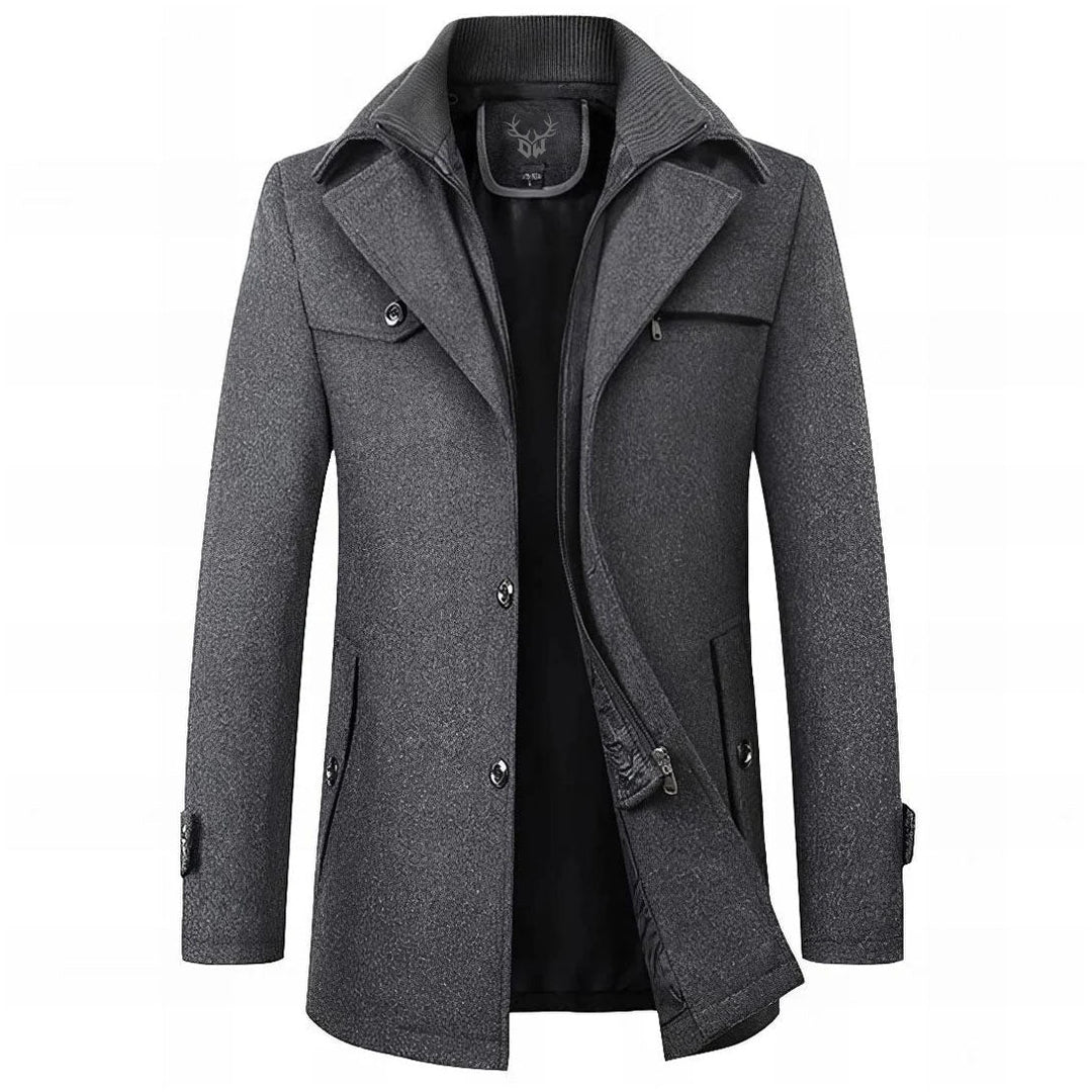 Classic Men's Coat - Elena Harper