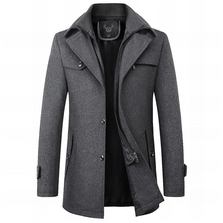 Classic Men's Coat - Elena Harper