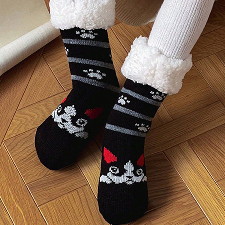 Cartoon Warm Socks