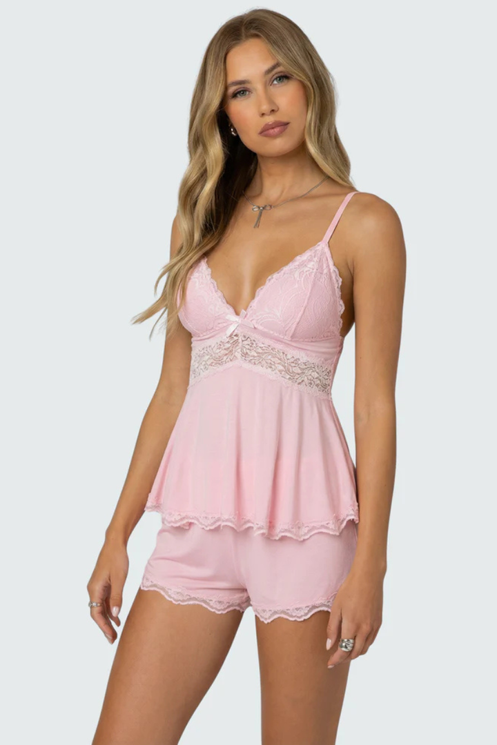 Meya™ | Elegant Lace Sleep Set