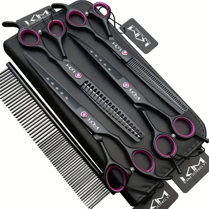 Professional Dog Shears Trim Set Pet Grooming - Elena Harper