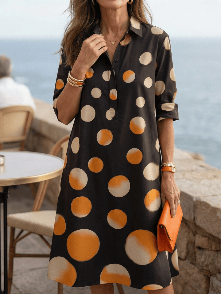Vespera™  |  Sunset Dot Dress