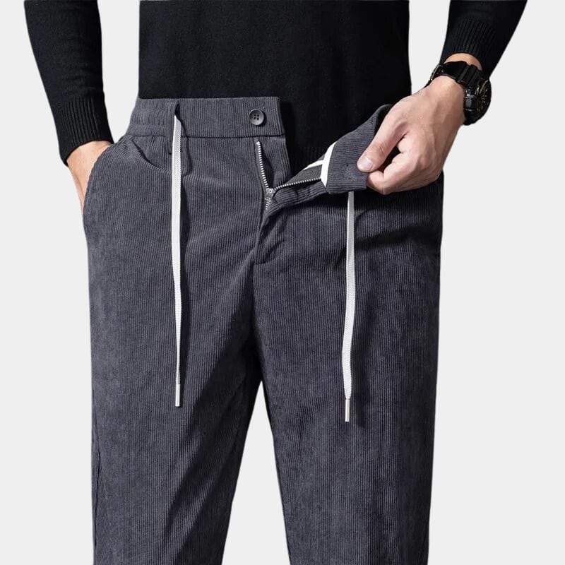 Rio | Elastic Velvet Pants
