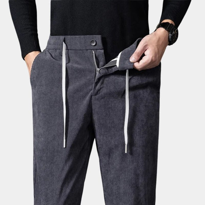 Rio | Elastic Velvet Pants