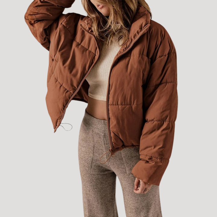 Women's Zip-Up Puffer Jacket