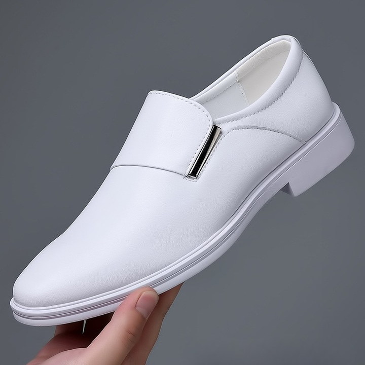 Hader Leather Loafer with Pointed Toe - Elena Harper