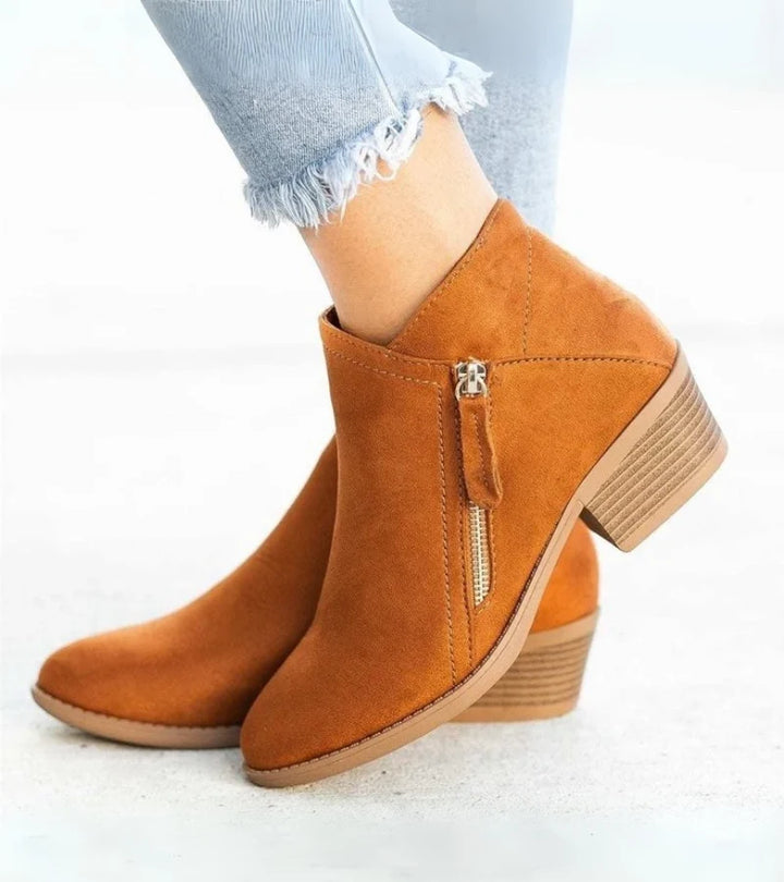 Eleonora | orthopaedic ankle boots with zip