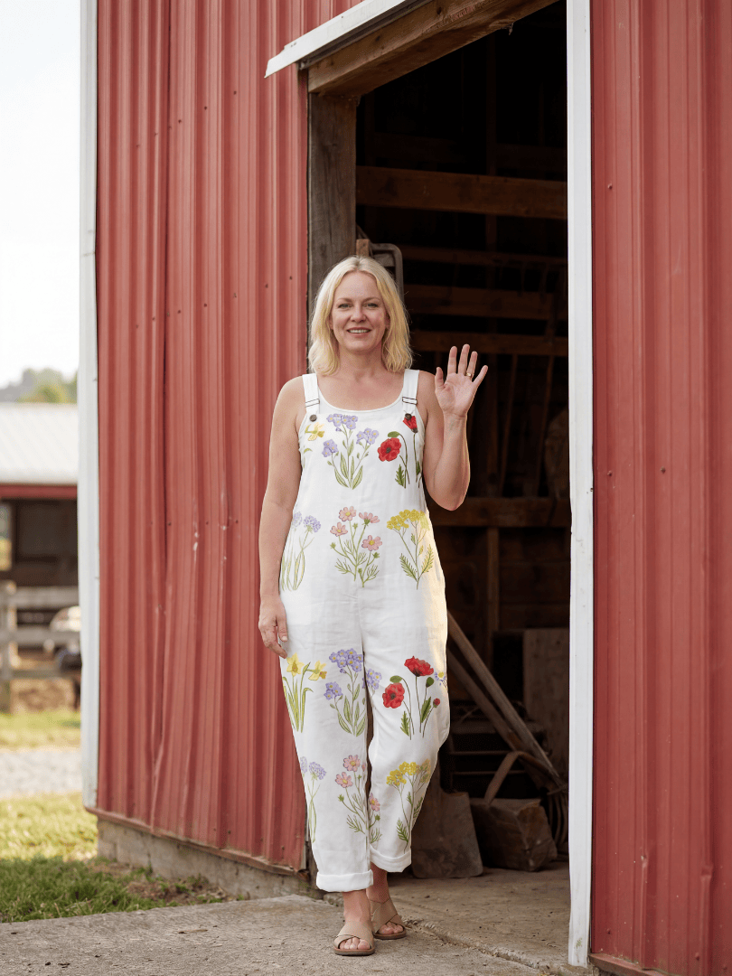 Velina™  |  Garden Strap Jumpsuit