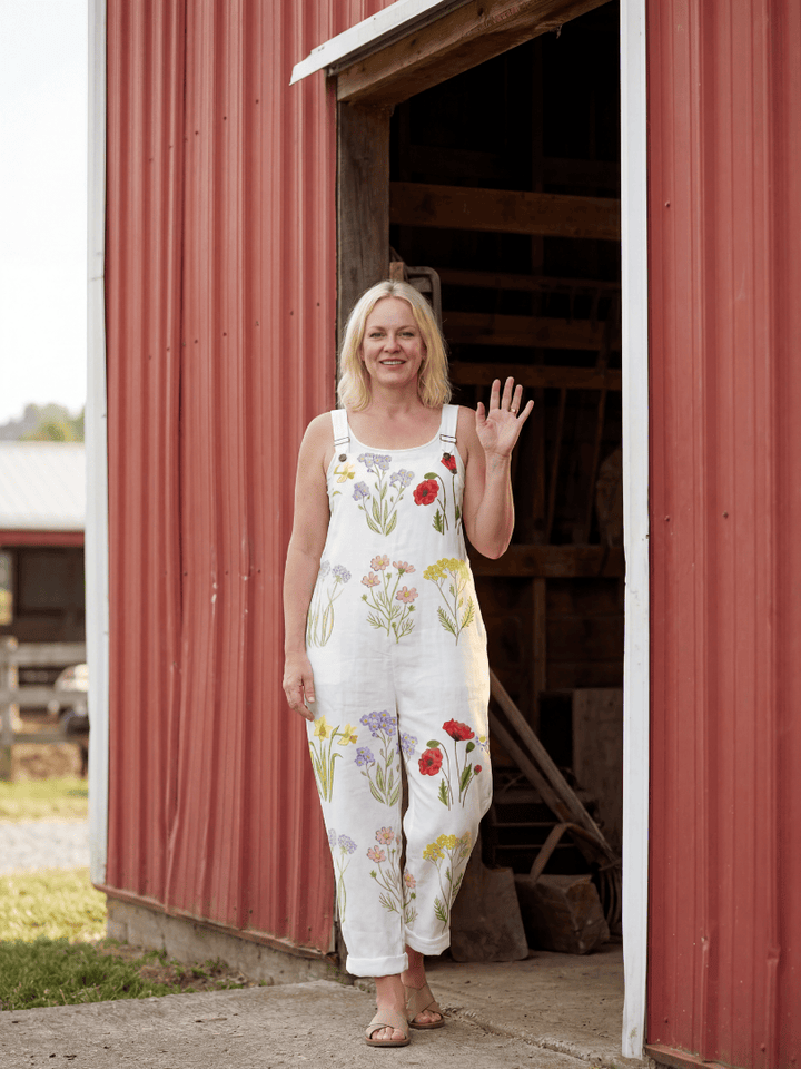 Velina™  |  Garden Strap Jumpsuit