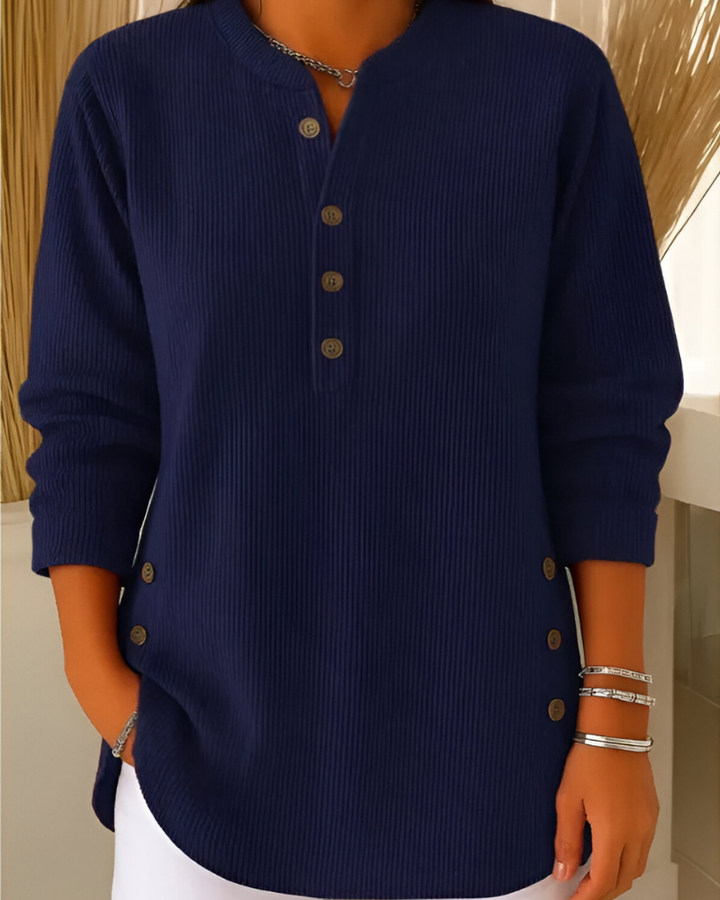 Neris™ | Modern Knitted Top with Long Sleeves