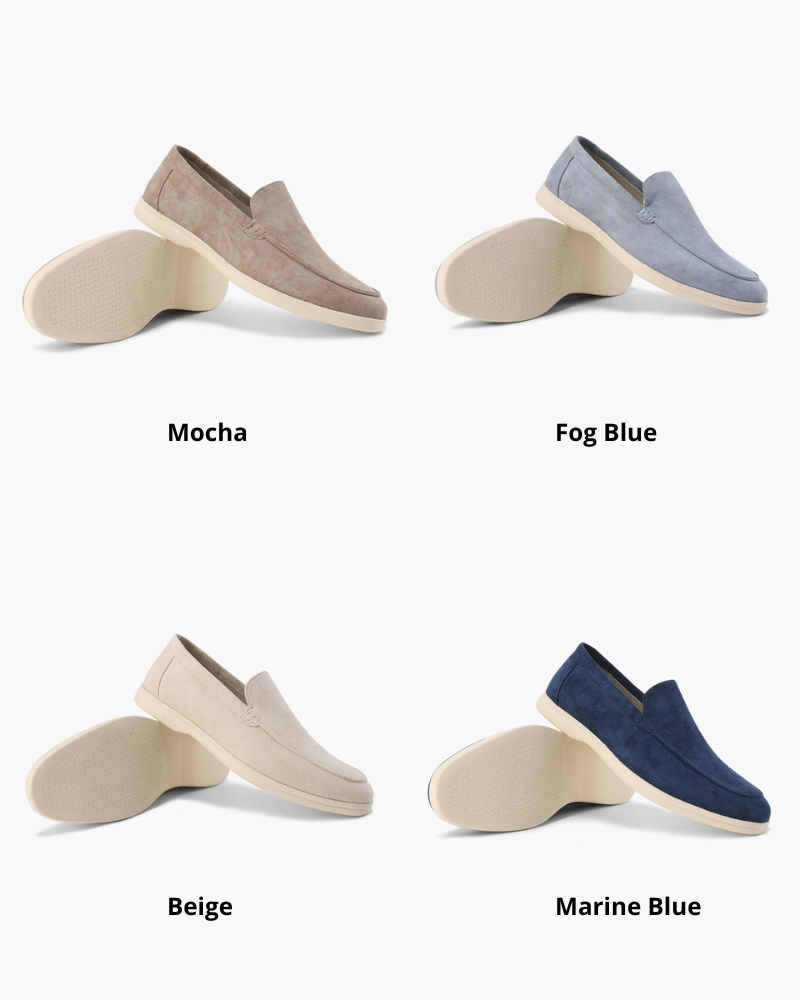 SUEDE LEATHER LOAFERS