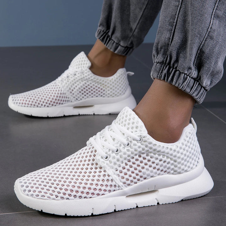 Leandro Mesh Sneakers Ariosi, view 3 - Elena Harper