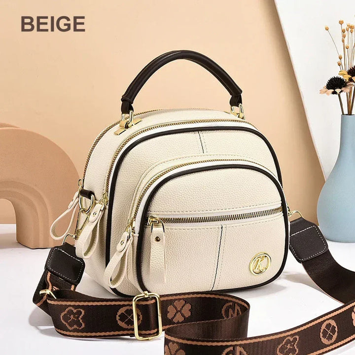 Gaia Mini Chic Crossbody Shoulder Bag, view 9 - Elena Harper
