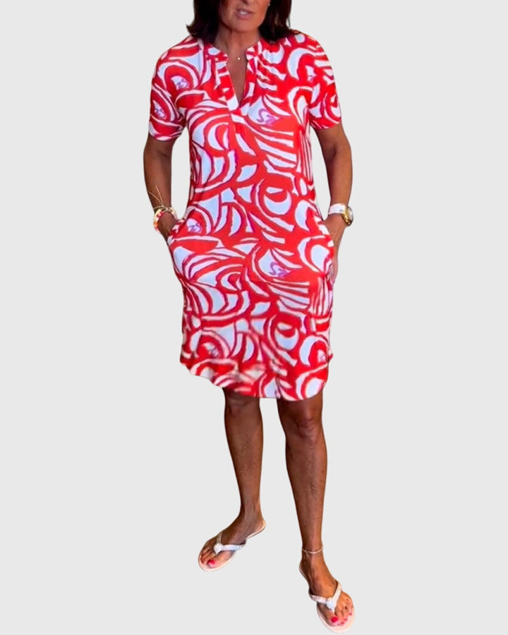 Elle™  |  Flattering Avenue Walk Dress