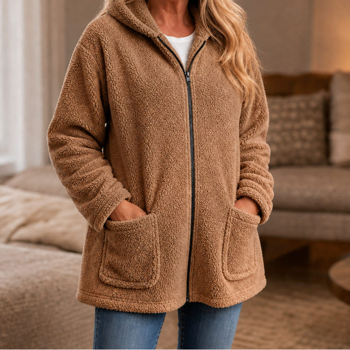 Emma | Cozy and Modern Oversized Hoodie with Zipper
