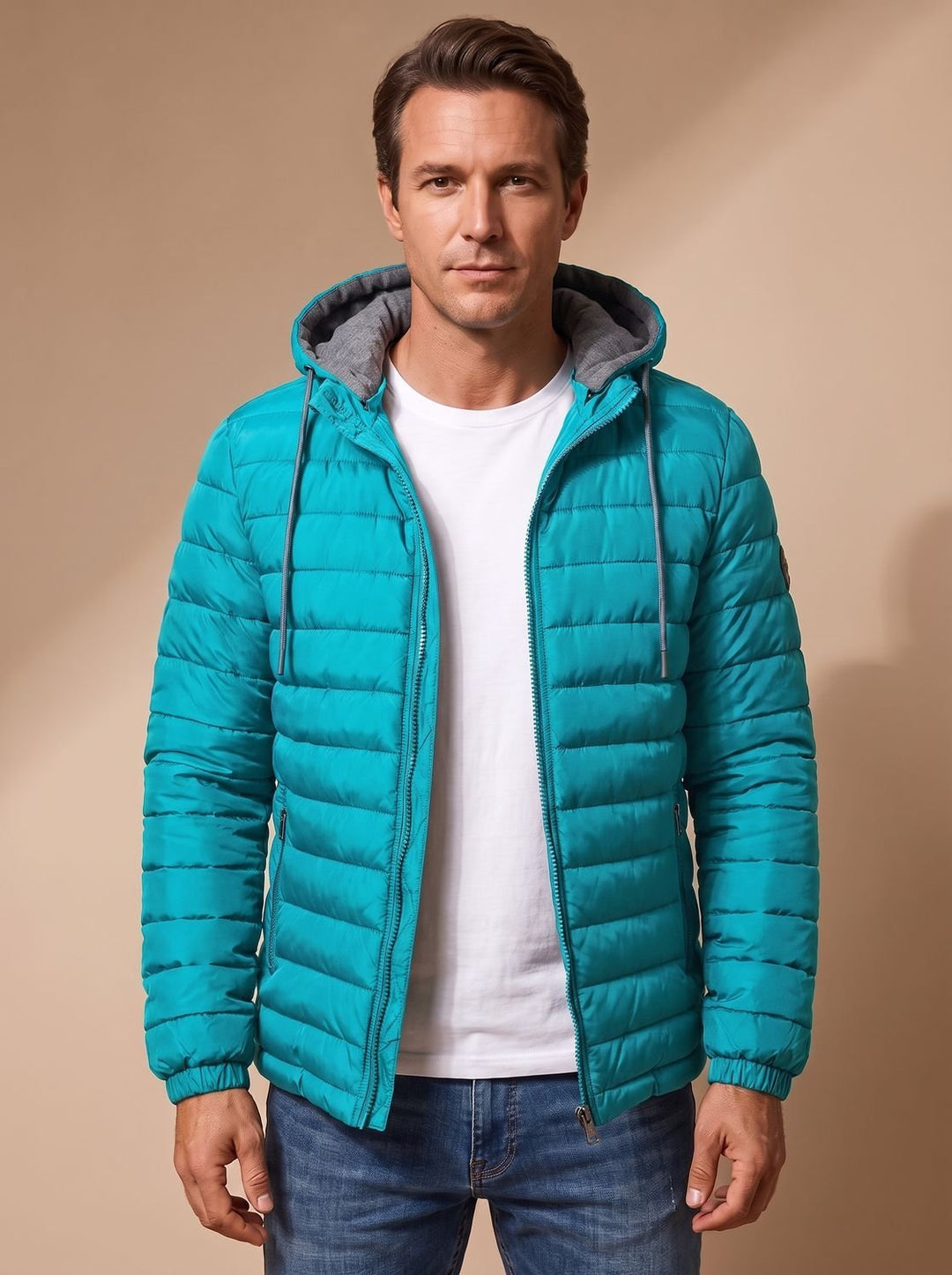 Felix | Lightweight and Comfortable Men's Puffer Jacket with Hood