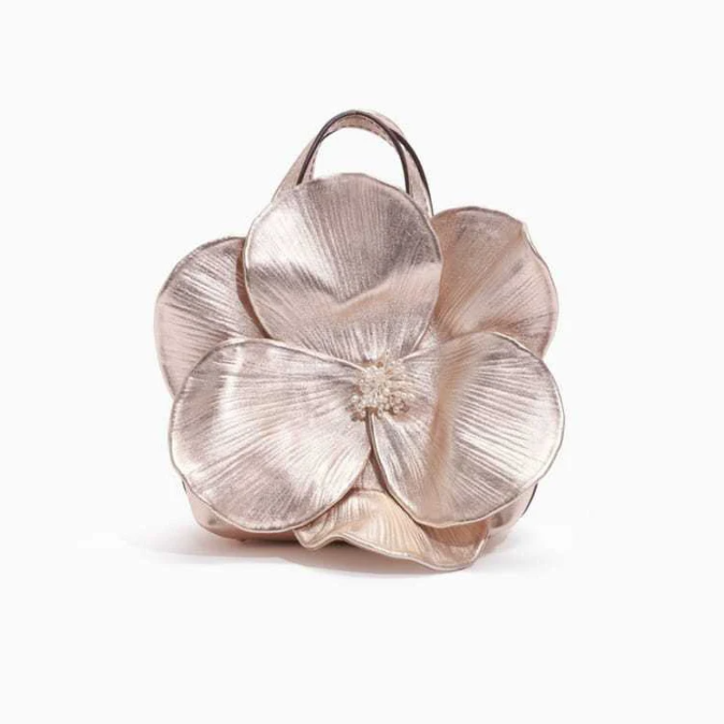 Flower Mini Handbag, view 8 - Elena Harper