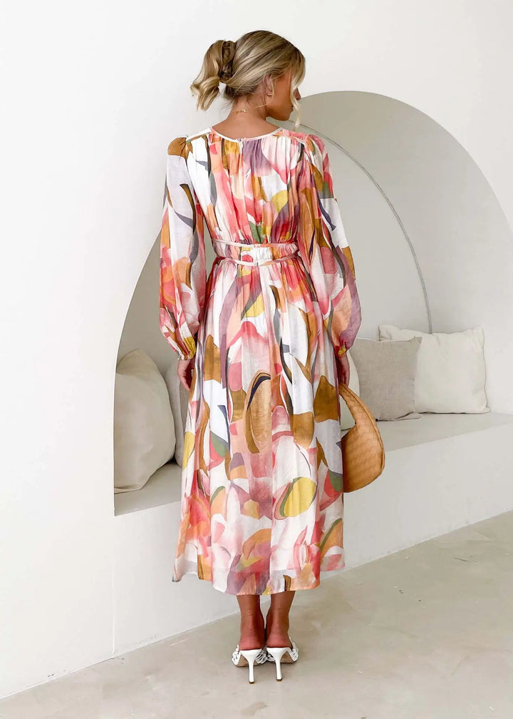 Rumi Stylish Maxi Dress, view 4 - Elena Harper