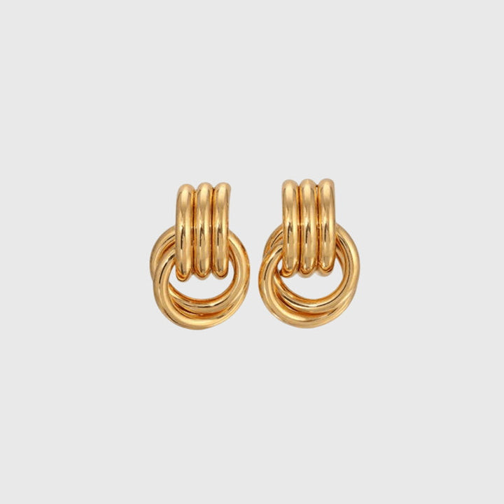Connie Knot Earrings, view 6 - Elena Harper