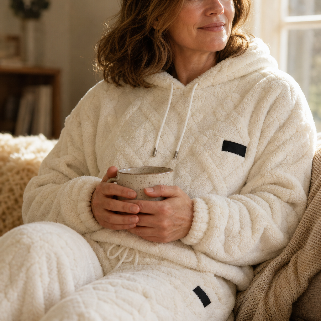 Emilia Cozy and Stylish Lounge Set with 3D Structure - Elena Harper