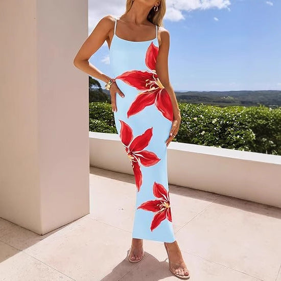 Ruby Sinclair Floral Print Races Dress For Women, view 7 - Elena Harper