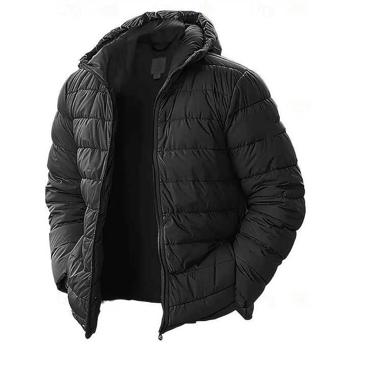 David | Lightweight Quilted Men's Puffer Jacket with Hood