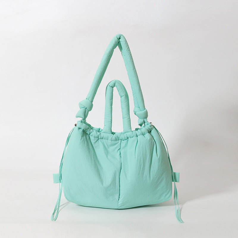 Ladies' Quilted Handbag with Soft Structure and Stylish Look